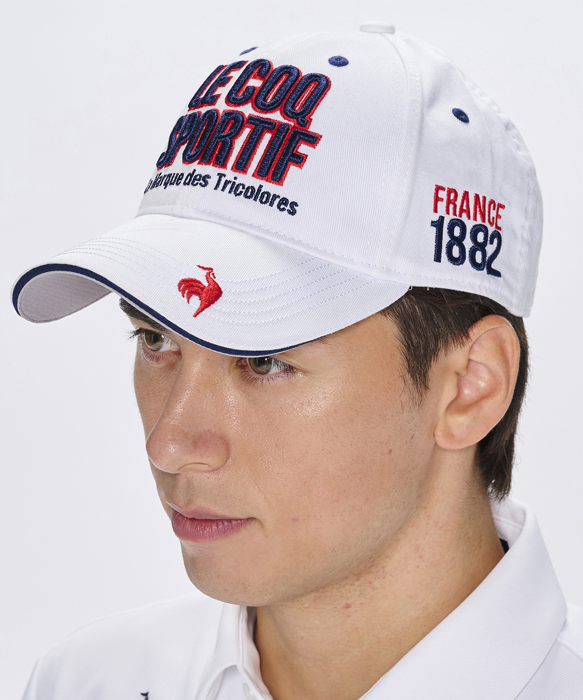 lecoqsportifgolf ルコックスポルティフ ゴルフ le coq sportif golf 定番ロゴキ ホワイト F lecoqsportifgolf ルコックスポルティフ ゴルフ le coq sportif golf 定番ロゴキ ホワイト F