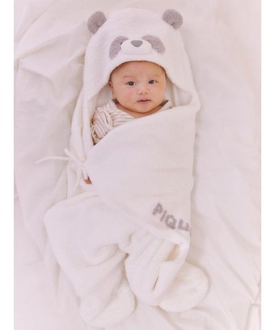 【限定カラーあり】【BABY】パウダーアニマルおくるみ