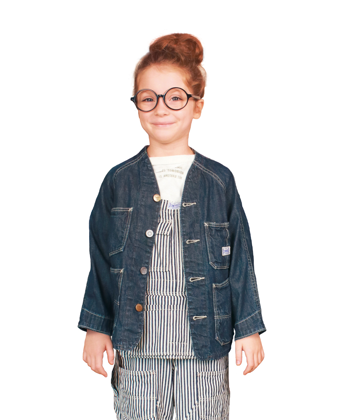 DENIMDUNGAREE デニムダンガリー DENIM DUNGAREE 8oz Denim Collar ブラック 130cm DENIMDUNGAREE デニムダンガリー DENIM DUNGAREE 8oz Denim Collar ブラック 130cm