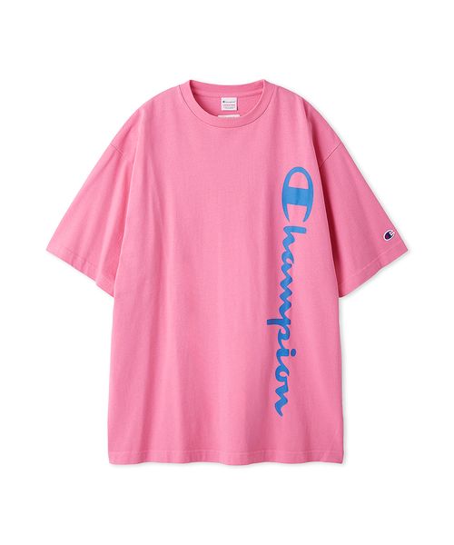 FRAYI. D 【Champion】ピグメントロゴビッグTシャツ PNK F FRAYI. D 【Champion】ピグメントロゴビッグTシャツ PNK F