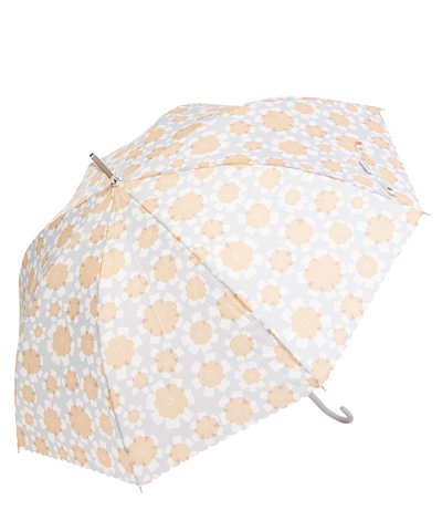estaa パッション 耐風 長傘 UV ジャンプ傘 花柄 傘 雨傘 レディース