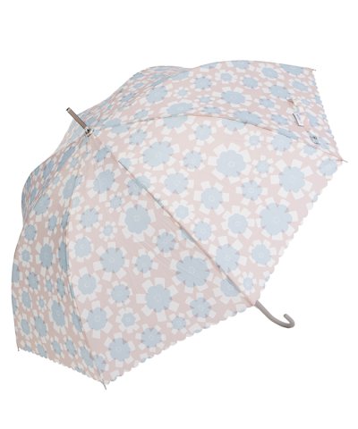 estaa パッション 耐風 長傘 UV ジャンプ傘 花柄 傘 雨傘 レディース