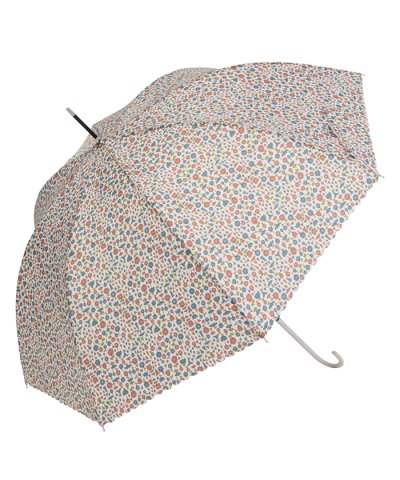 estaa フラワーベッド 長傘 UV 手開き 傘 雨傘 レディース