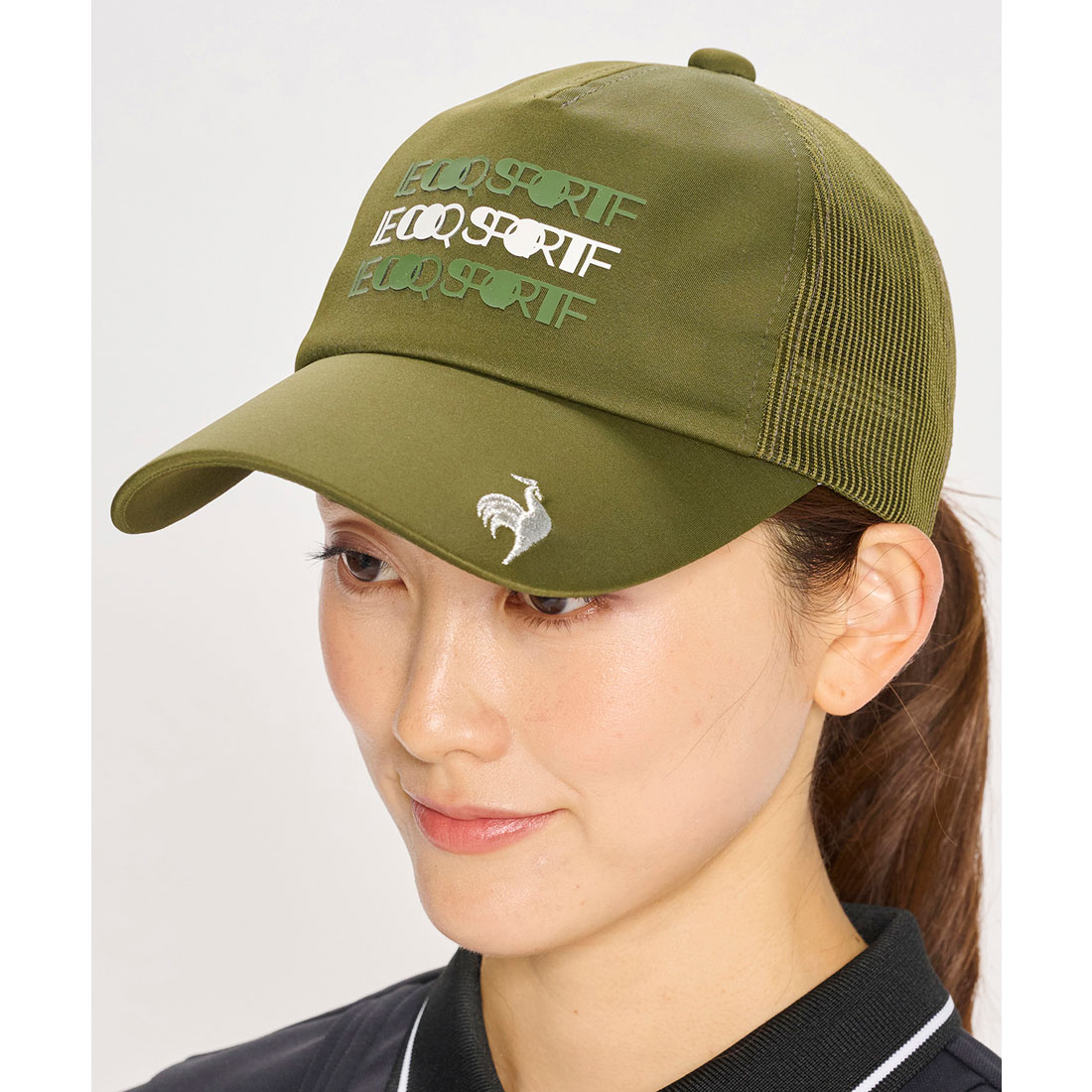 lecoqsportifgolf ルコックスポルティフ ゴルフ le coq sportif golf シーズンモ カーキ F lecoqsportifgolf ルコックスポルティフ ゴルフ le coq sportif golf シーズンモ カーキ F