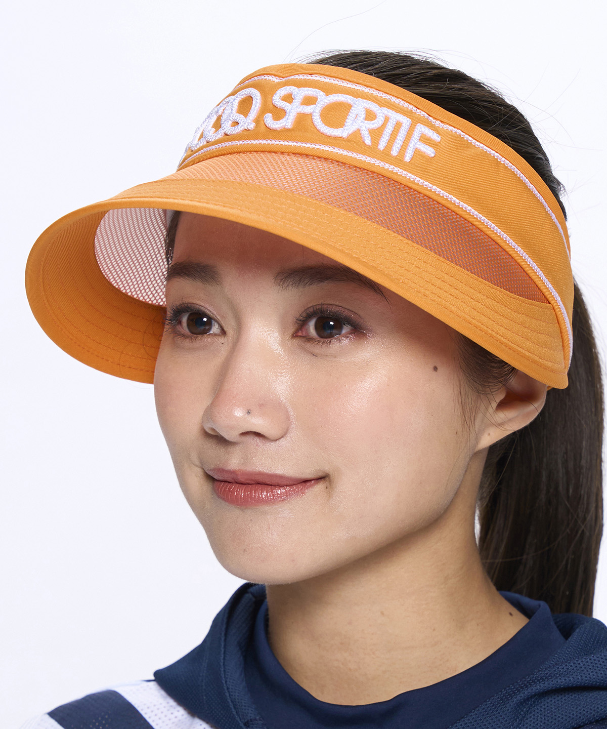 lecoqsportifgolf ルコックスポルティフ ゴルフ le coq sportif golf 日よけサン オレンジ F lecoqsportifgolf ルコックスポルティフ ゴルフ le coq sportif golf 日よけサン オレンジ F