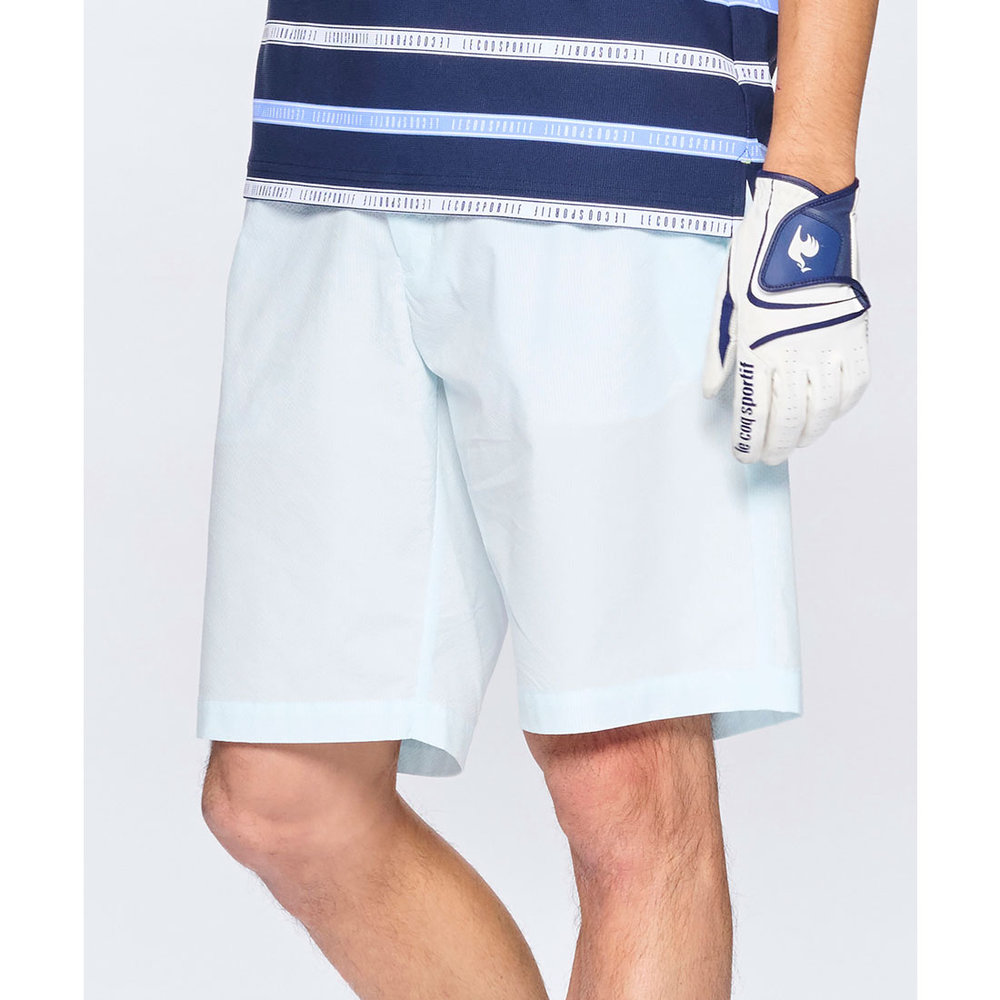 lecoqsportifgolf ルコックスポルティフ ゴルフ le coq sportif golf ストライプ サックス LL lecoqsportifgolf ルコックスポルティフ ゴルフ le coq sportif golf ストライプ サックス LL
