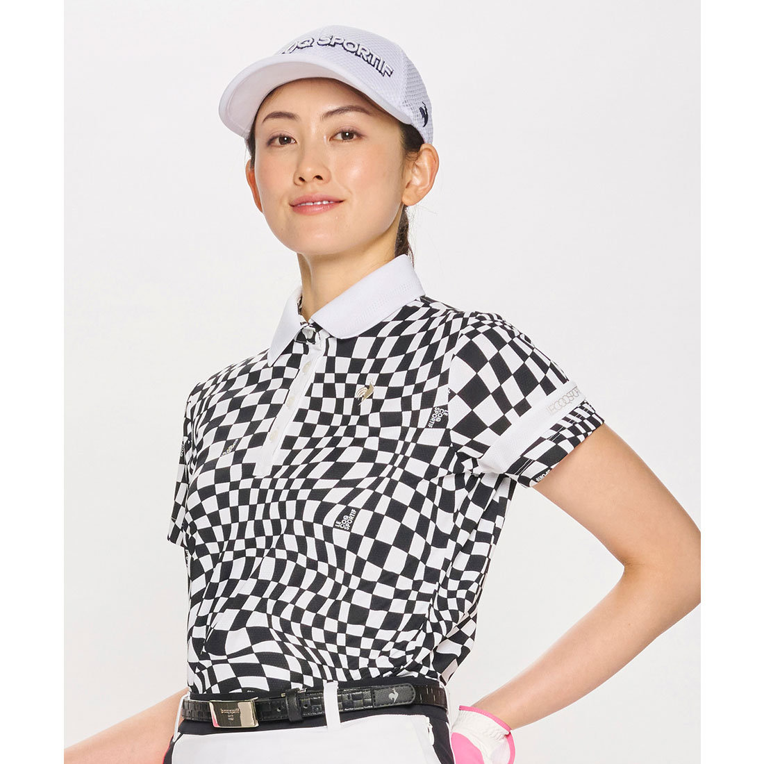 lecoqsportifgolf ルコックスポルティフ ゴルフ le coq sportif golf 半袖シャツ ブラック LL lecoqsportifgolf ルコックスポルティフ ゴルフ le coq sportif golf 半袖シャツ ブラック LL