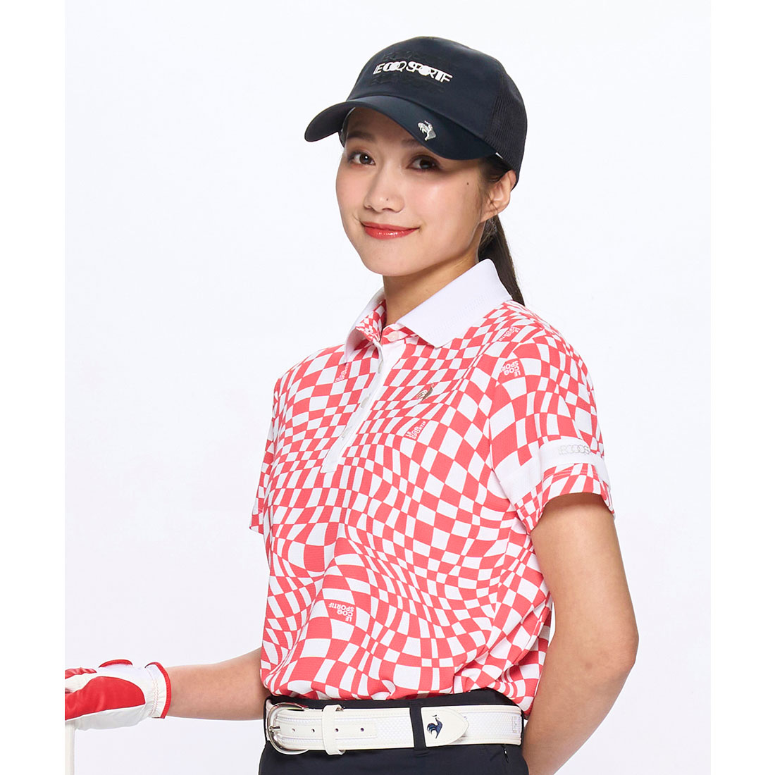 lecoqsportifgolf ルコックスポルティフ ゴルフ le coq sportif golf 半袖シャツ ピンク LL lecoqsportifgolf ルコックスポルティフ ゴルフ le coq sportif golf 半袖シャツ ピンク LL