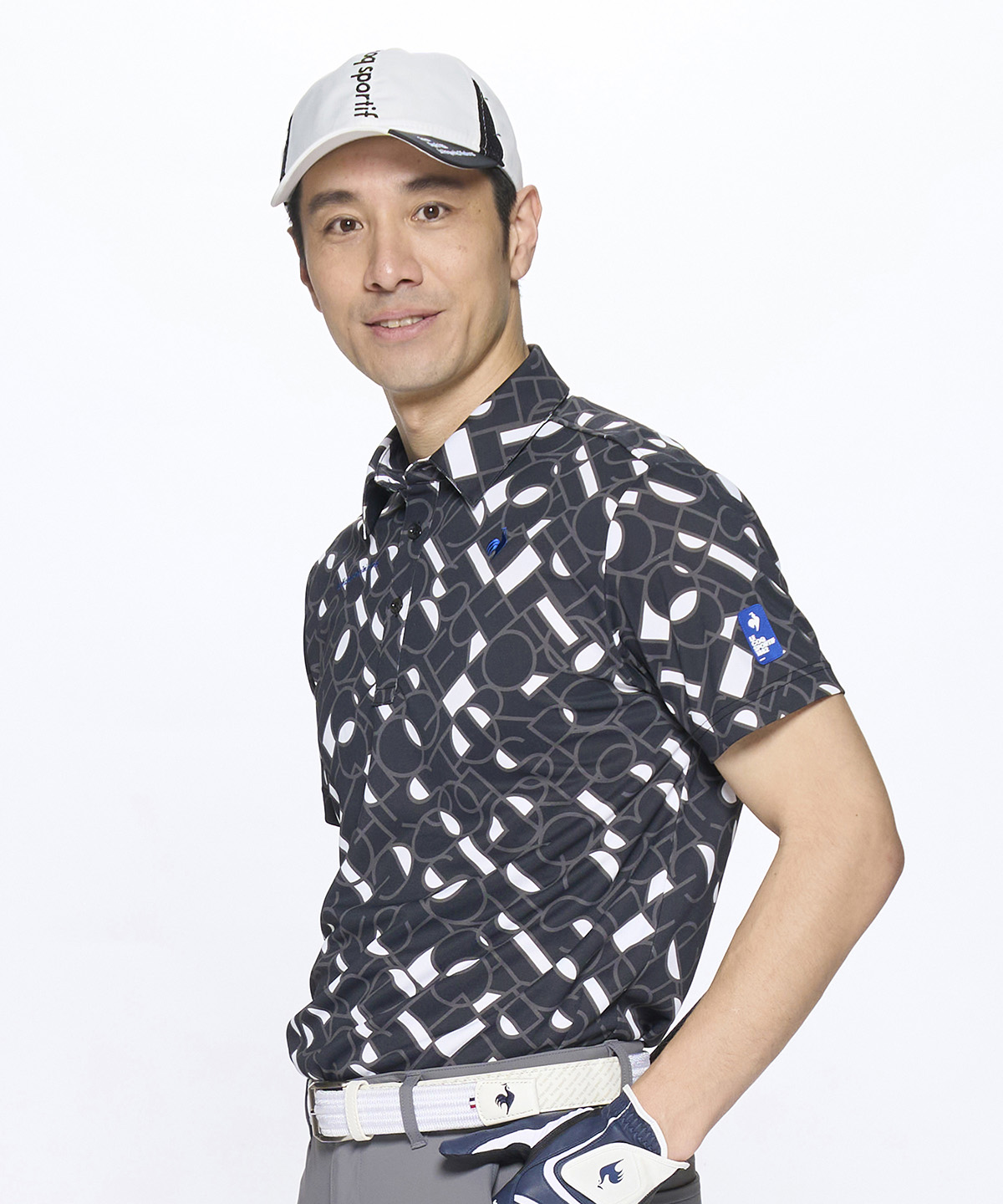 lecoqsportifgolf ルコックスポルティフ ゴルフ le coq sportif golf カラーブロ ブラック L lecoqsportifgolf ルコックスポルティフ ゴルフ le coq sportif golf カラーブロ ブラック L