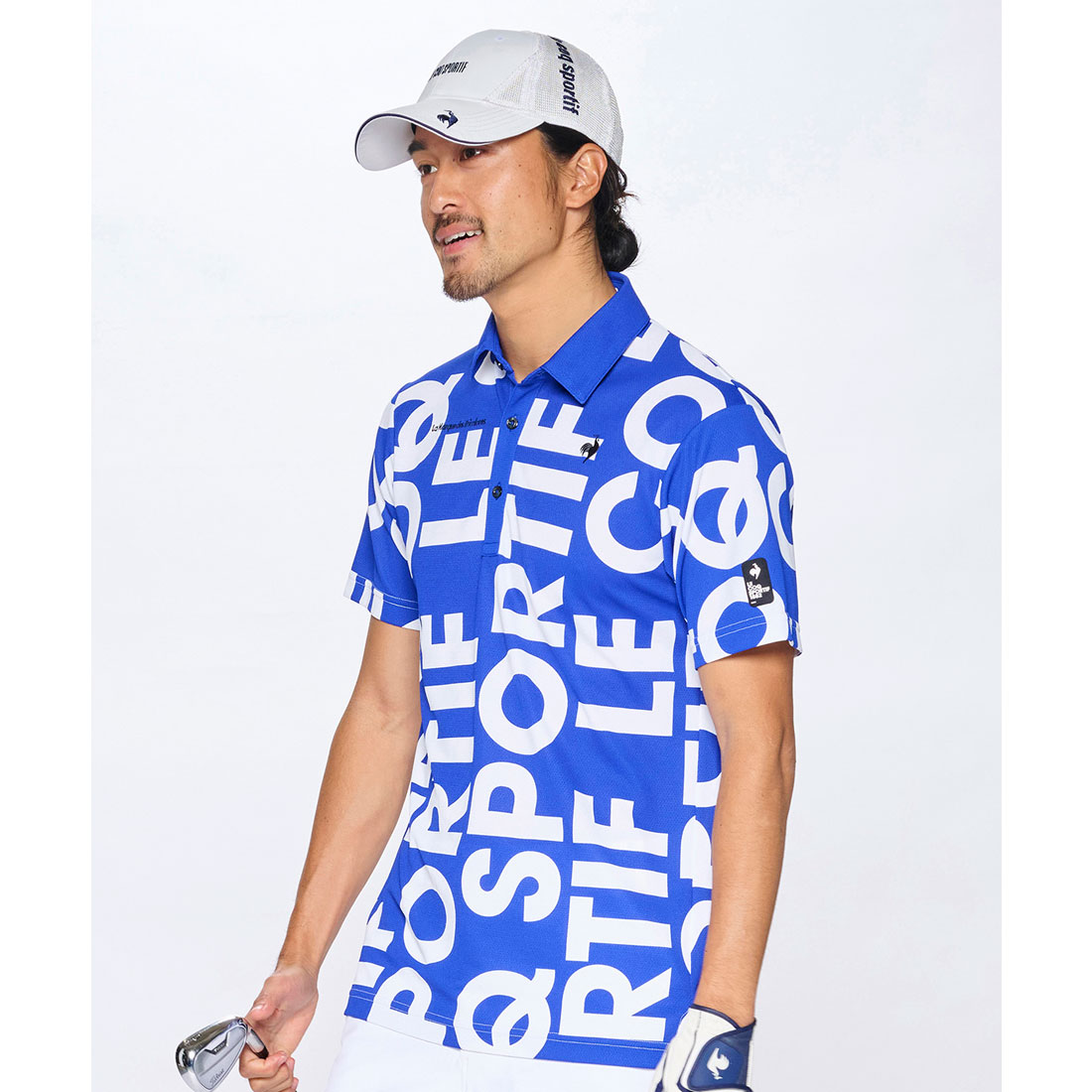 lecoqsportifgolf ルコックスポルティフ ゴルフ le coq sportif golf マルチカラ ブルー M lecoqsportifgolf ルコックスポルティフ ゴルフ le coq sportif golf マルチカラ ブルー M