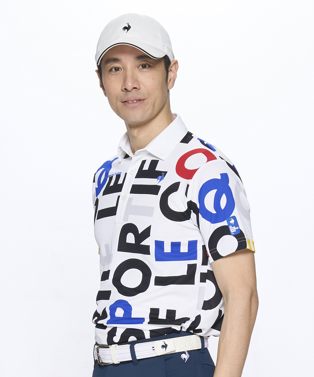 lecoqsportifgolf ルコックスポルティフ ゴルフ le coq sportif golf マルチカラ ホワイト L lecoqsportifgolf ルコックスポルティフ ゴルフ le coq sportif golf マルチカラ ホワイト L