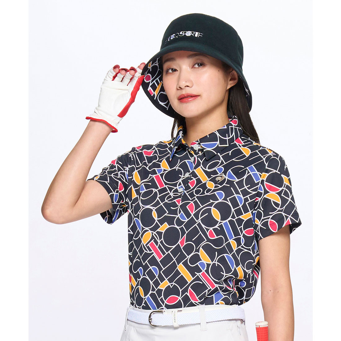 lecoqsportifgolf ルコックスポルティフ ゴルフ le coq sportif golf カラーブロ ブラック S lecoqsportifgolf ルコックスポルティフ ゴルフ le coq sportif golf カラーブロ ブラック S