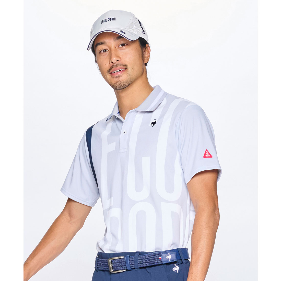lecoqsportifgolf ルコックスポルティフ ゴルフ le coq sportif golf ブランドロ グレー L lecoqsportifgolf ルコックスポルティフ ゴルフ le coq sportif golf ブランドロ グレー L