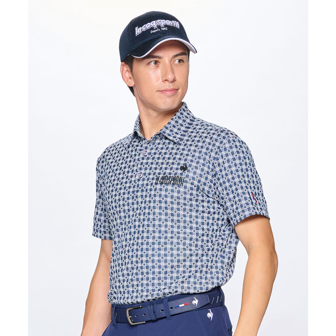 lecoqsportifgolf ルコックスポルティフ ゴルフ le coq sportif golf モノグラム ネイビー L lecoqsportifgolf ルコックスポルティフ ゴルフ le coq sportif golf モノグラム ネイビー L