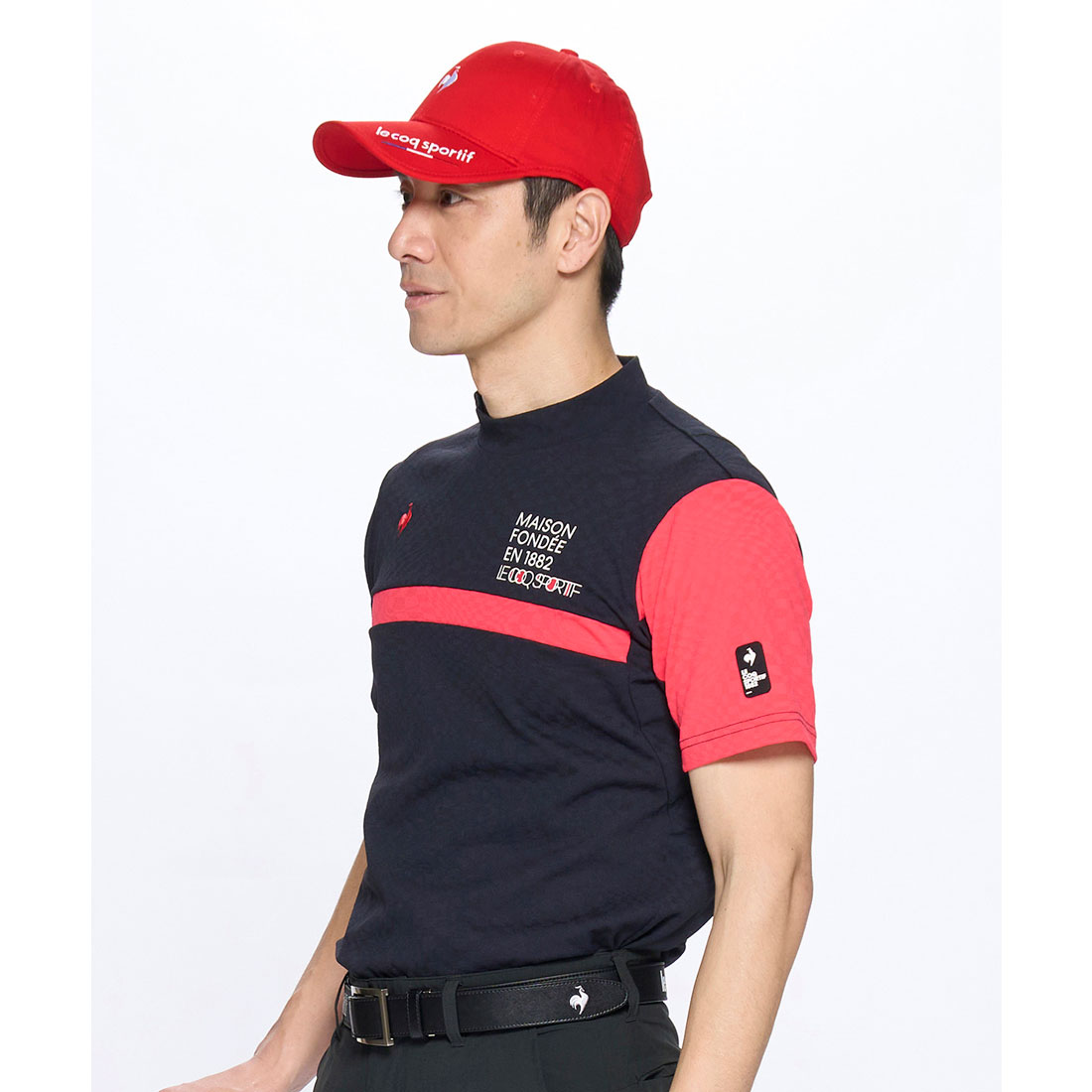 lecoqsportifgolf ルコックスポルティフ ゴルフ le coq sportif golf VICHY ブラック M lecoqsportifgolf ルコックスポルティフ ゴルフ le coq sportif golf VICHY ブラック M