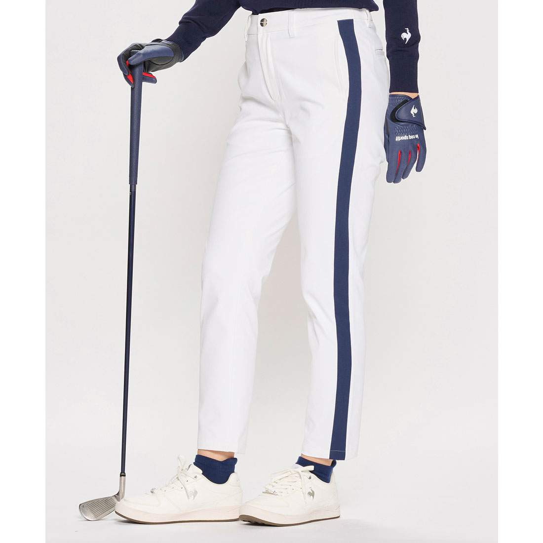 lecoqsportifgolf ルコックスポルティフ ゴルフ le coq sportif golf ロングパン ホワイト M lecoqsportifgolf ルコックスポルティフ ゴルフ le coq sportif golf ロングパン ホワイト M