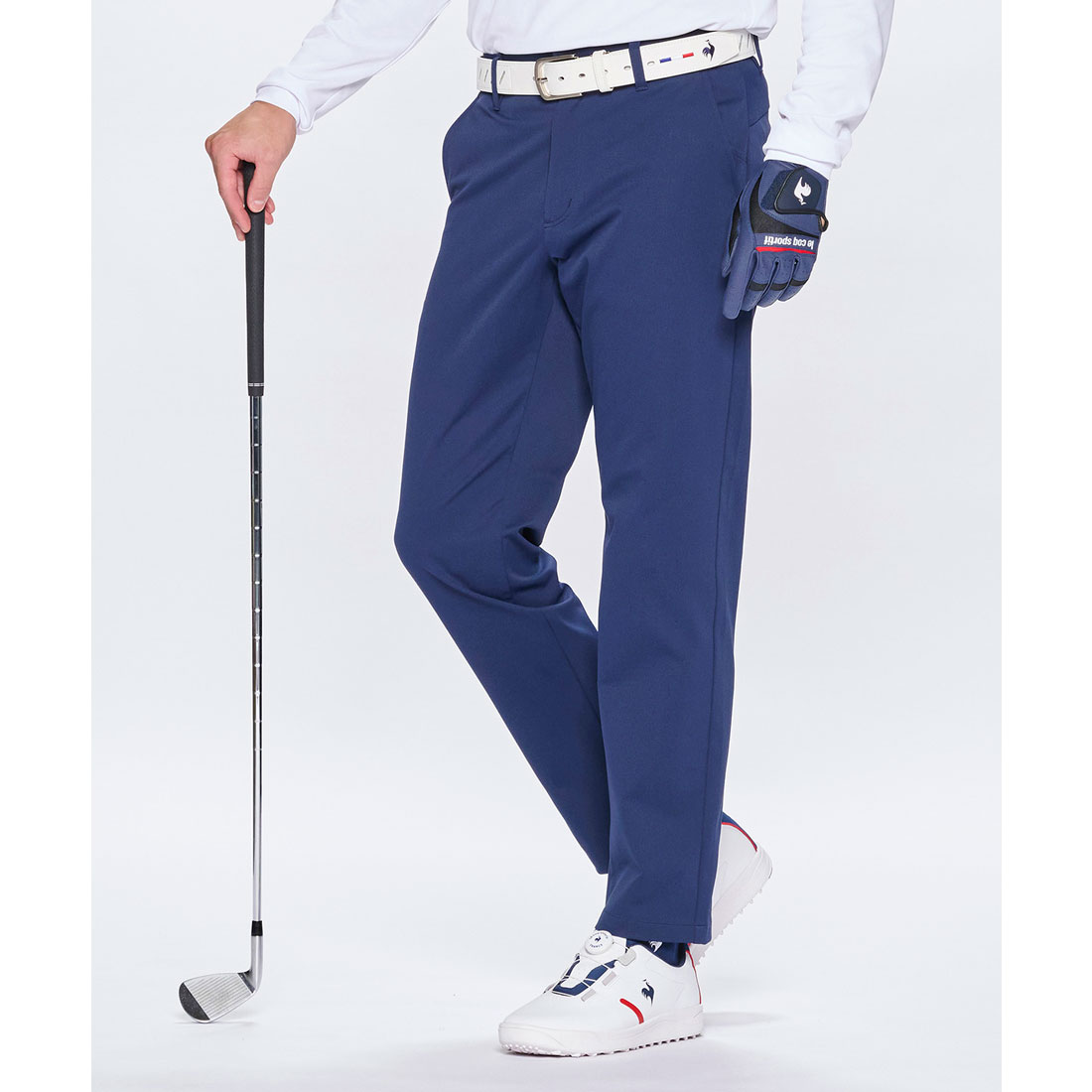 lecoqsportifgolf ルコックスポルティフ ゴルフ le coq sportif golf 9分丈スラ ネイビー 76 lecoqsportifgolf ルコックスポルティフ ゴルフ le coq sportif golf 9分丈スラ ネイビー 76