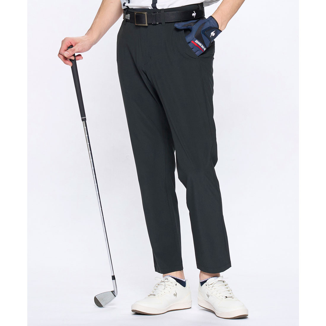 lecoqsportifgolf ルコックスポルティフ ゴルフ le coq sportif golf 9分丈テー ブラック 85 lecoqsportifgolf ルコックスポルティフ ゴルフ le coq sportif golf 9分丈テー ブラック 85