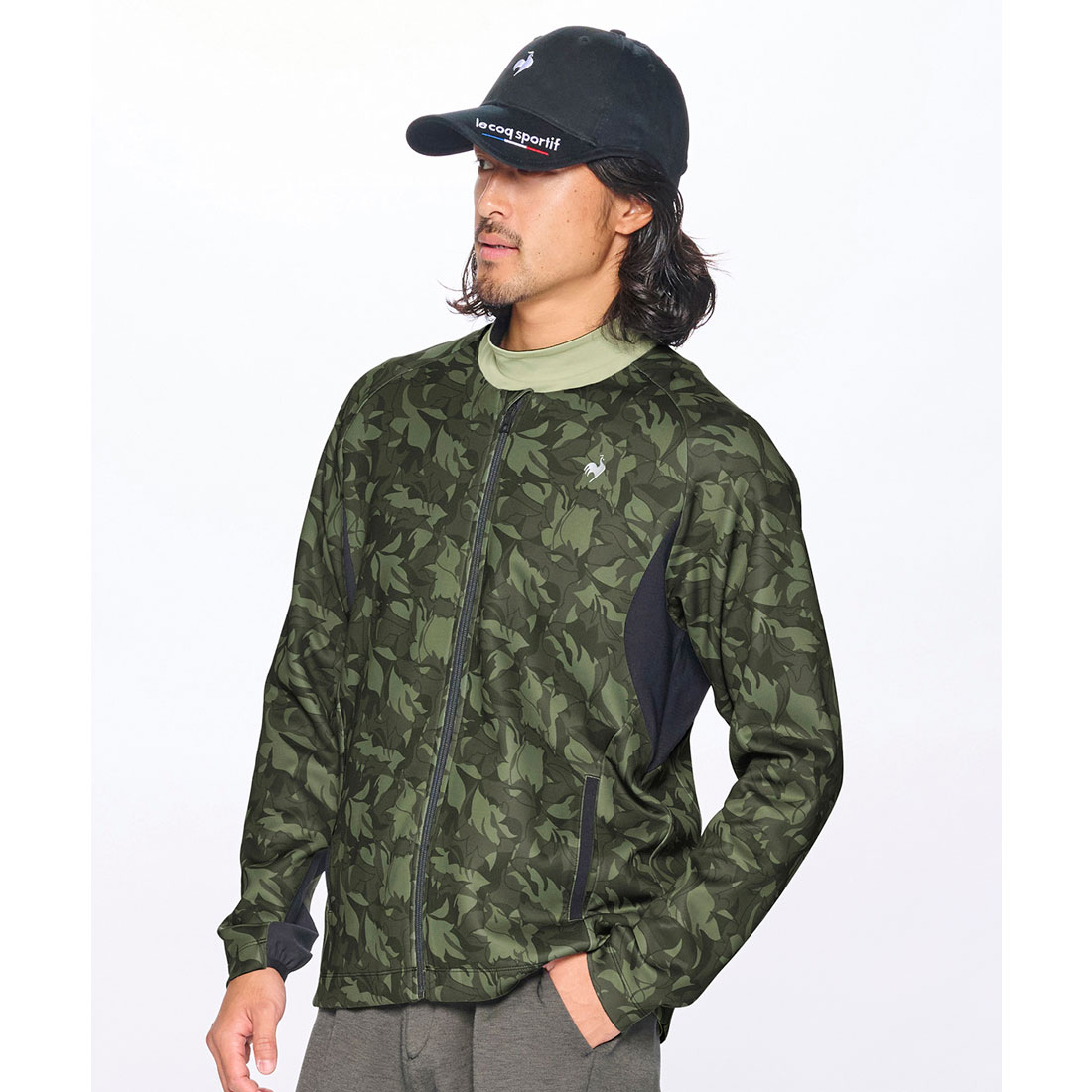 lecoqsportifgolf ルコックスポルティフ ゴルフ le coq sportif golf 【RIJO カーキ LL lecoqsportifgolf ルコックスポルティフ ゴルフ le coq sportif golf 【RIJO カーキ LL