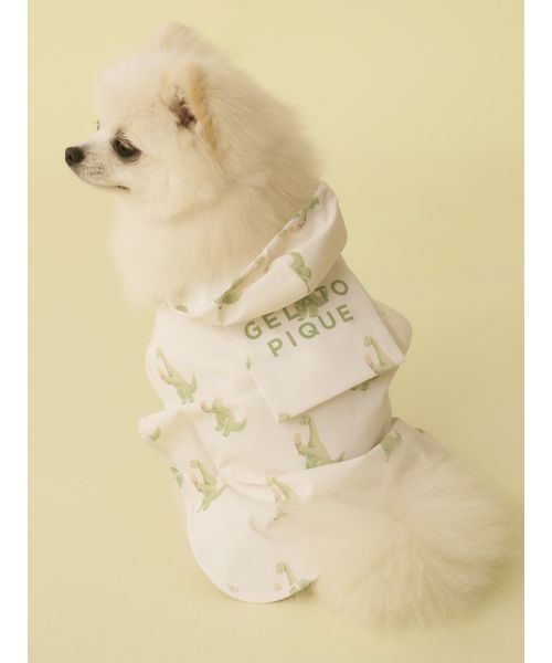 GELATOPIQUECAT & DOG 【CAT & DOG】【販路限定商品】レインポンチョ IVR S GELATOPIQUECAT & DOG 【CAT & DOG】【販路限定商品】レインポンチョ IVR S
