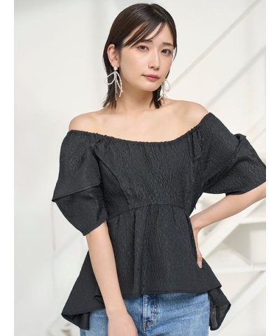 2wayペプラムパフチュニック