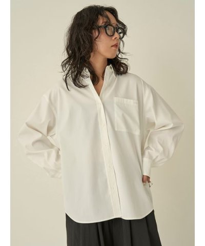【10th】eco emmiロゴボタンダウンシャツ