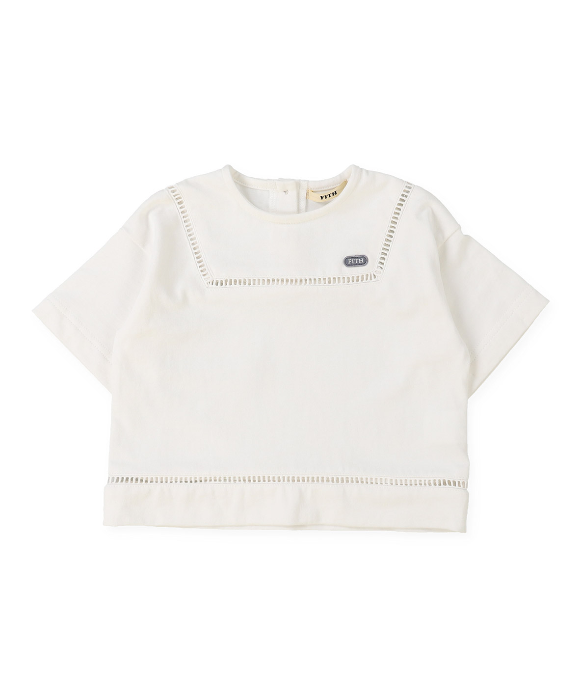 FITH フィス FITH Baby Smooth Cotton Jersey and M ホワイト BM(90) FITH フィス FITH Baby Smooth Cotton Jersey and M ホワイト BM(90)
