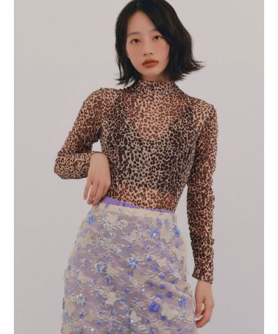 【LILY BROWN × ANNA SUI】総柄ボディースーツ