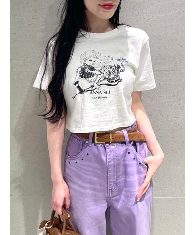 【LILY BROWN × ANNA SUI】マーメイドＴシャツ