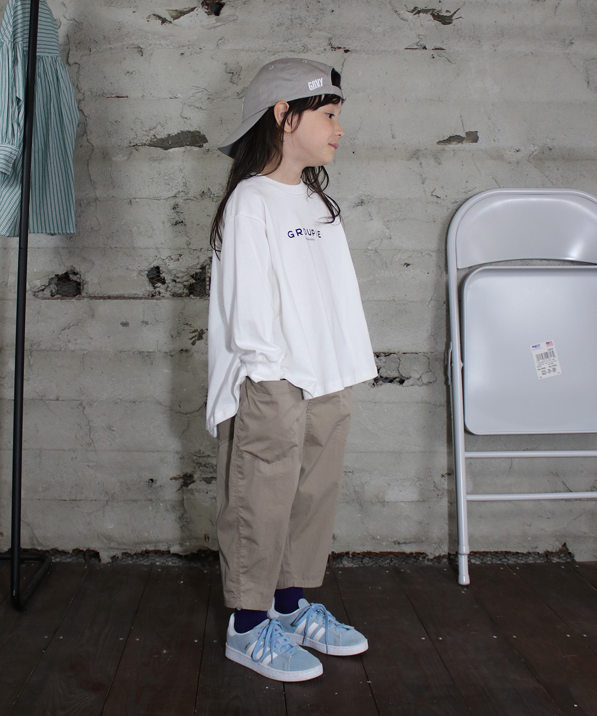 GROOVYCOLORS グルーヴィーカラーズ GROOVY COLORS Stretch Cotton グレー BM(90) GROOVYCOLORS グルーヴィーカラーズ GROOVY COLORS Stretch Cotton グレー BM(90)