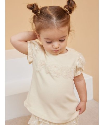 【BABY】デイジーチュールTシャツ
