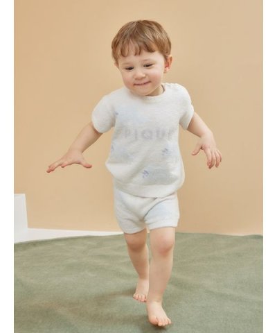 【限定カラーあり】【BABY】スムーズィーダイナソージャガードショートパンツ