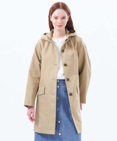 【WEB&一部店舗限定】ダブルクロスフーデッドコート