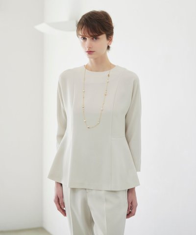 【ウォッシャブル】アイリーダブルクロス　ブラウス