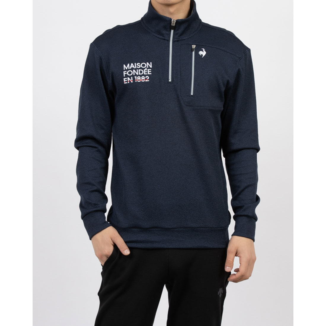 lecoqsportifgolf ルコックスポルティフ ゴルフ le coq sportif golf 【直営店限 ネイビー 3L lecoqsportifgolf ルコックスポルティフ ゴルフ le coq sportif golf 【直営店限 ネイビー 3L