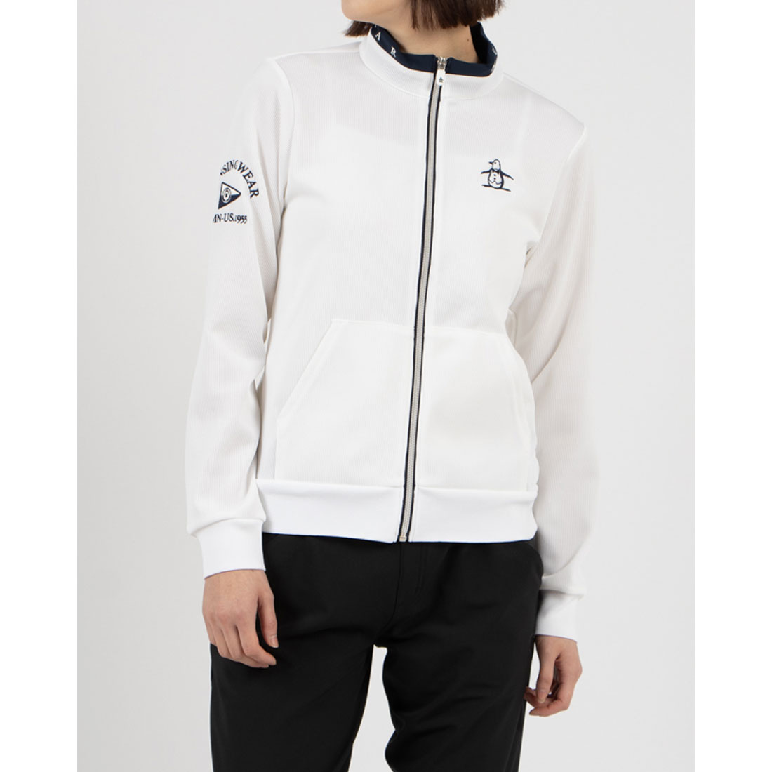 Munsingwear(ings) 360° Series ストレッチカットソー ホワイト LL Munsingwear(ings) 360° Series ストレッチカットソー ホワイト LL