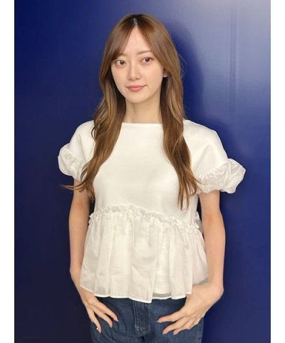 袖バルーンデザインカットソー