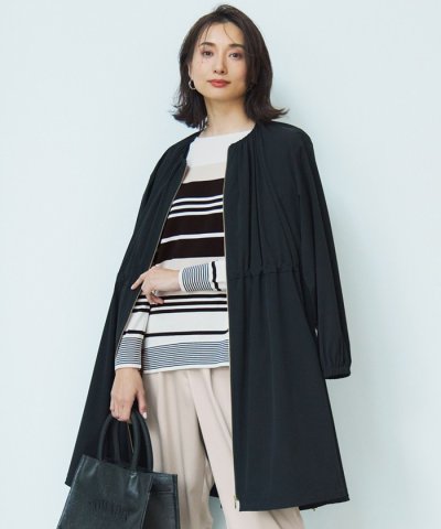 【撥水加工】ナイロン2WAYストレッチ ロングアウター