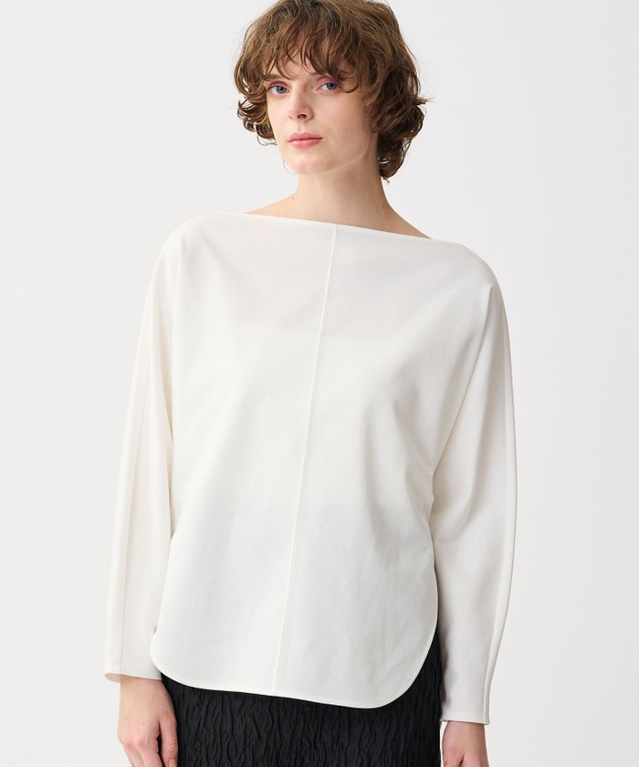 UNCRAVE 【UVカット・接触冷感・洗濯機洗い可】ダブルフェイスジャージー ドルマンスリーブ オフ F