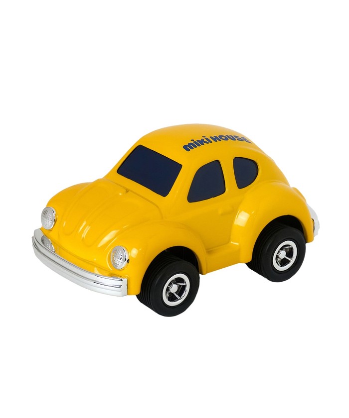 mikihouse 【ミキハウス】 フリクションカー イエロー -- mikihouse 【ミキハウス】 フリクションカー イエロー --