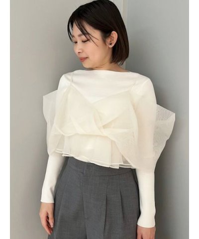 カシュクールキャミセットニットプルオーバー