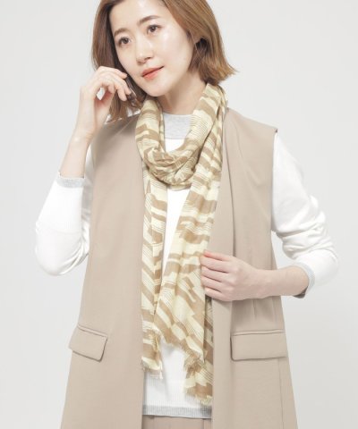 アニマルプリントストール