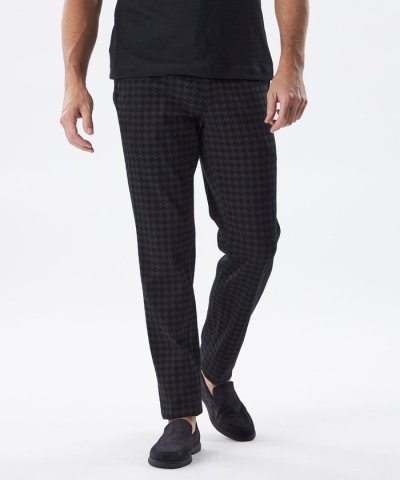 【セットアップ対応】千鳥ジャカードパンツ