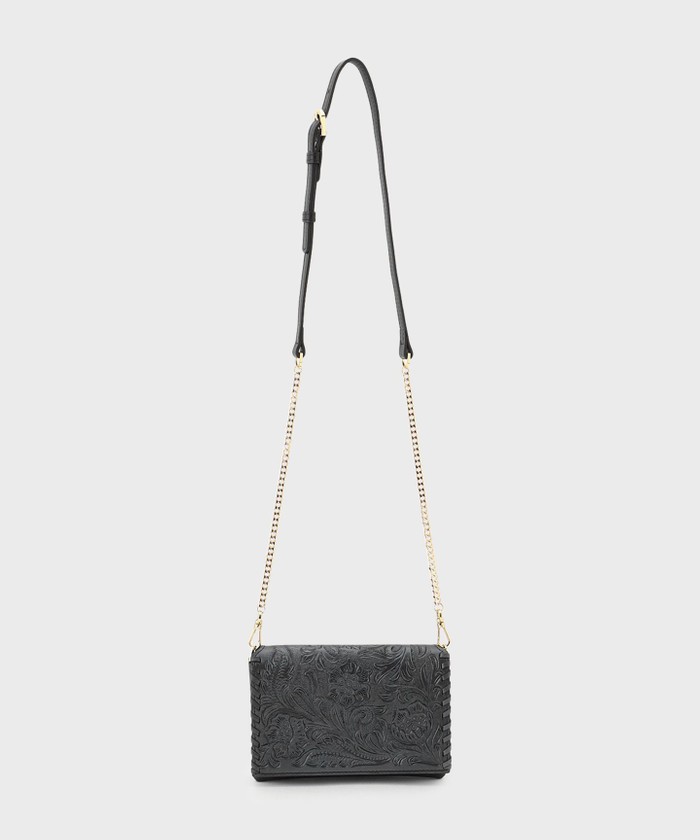 GRACECONTINENTAL ChainShoulderbag ブラック F GRACECONTINENTAL ChainShoulderbag ブラック F