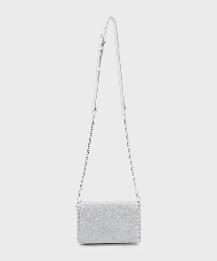 GRACECONTINENTAL ChainShoulderbag シルバー F GRACECONTINENTAL ChainShoulderbag シルバー F