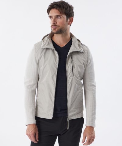 ポリエステルツイルコンビブルゾン