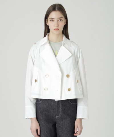 【一部店舗限定】エンザイムシャンブレーショートコート