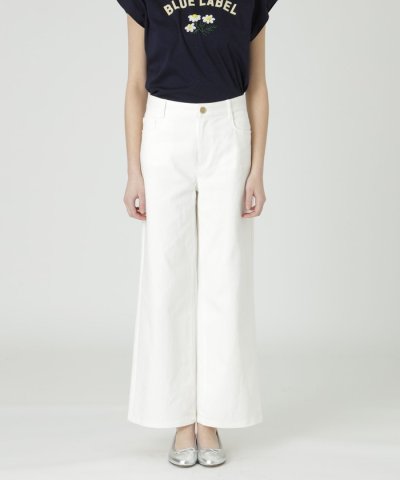 【一部店舗限定】ストレッチデニムワイドパンツ