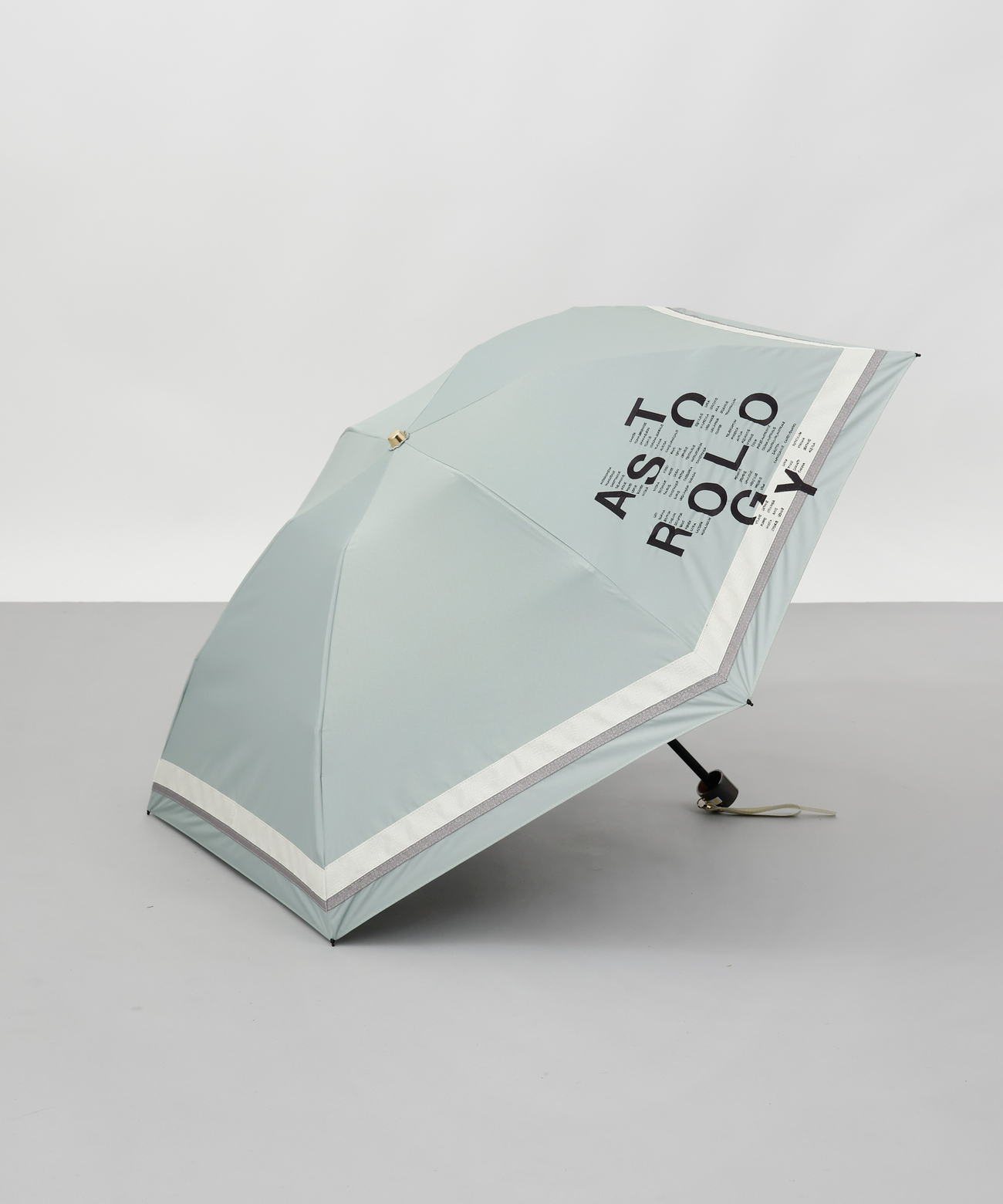 ロゴ刺しゅう晴雨兼用パラソル（折りたたみ傘）(507978874)｜阪急