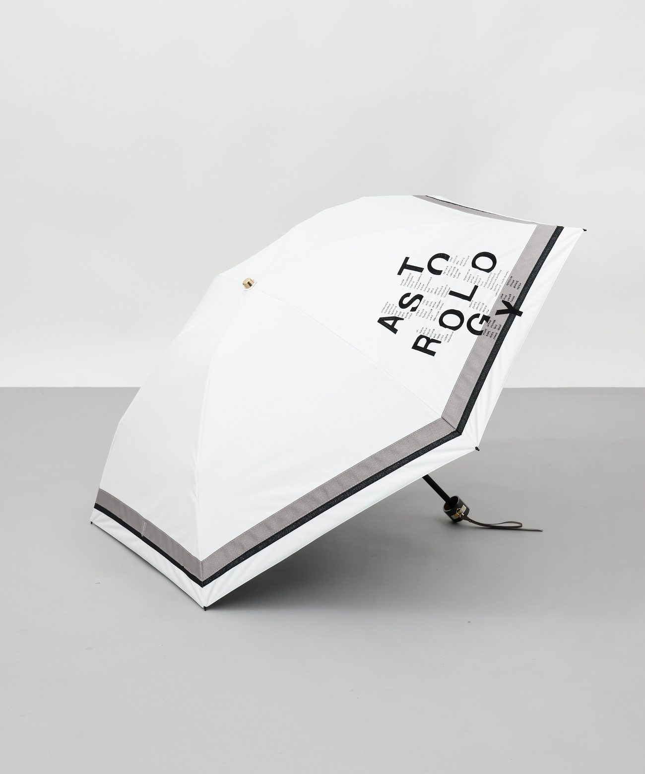 ロゴ刺しゅう晴雨兼用パラソル（折りたたみ傘）(507978874)｜阪急